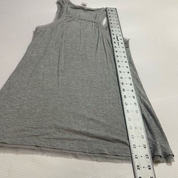 Diane Von Furstenberg Grey Tank Top Size Small - Picture 6 of 6